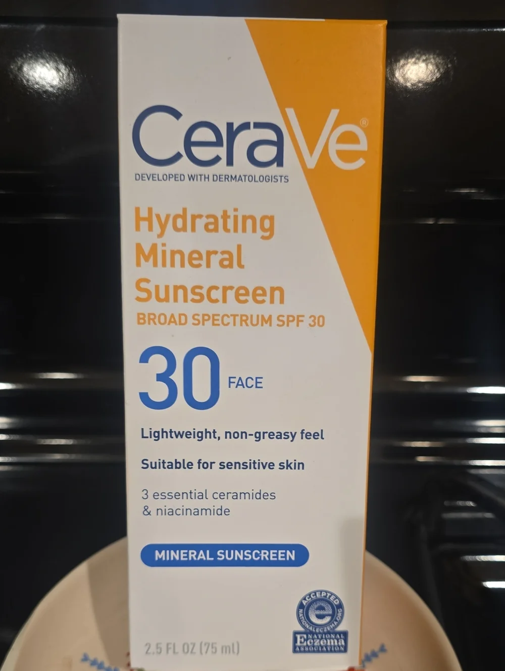Cerave Hydrating Mineral Sunscreen SPF 30 2.5 Oz